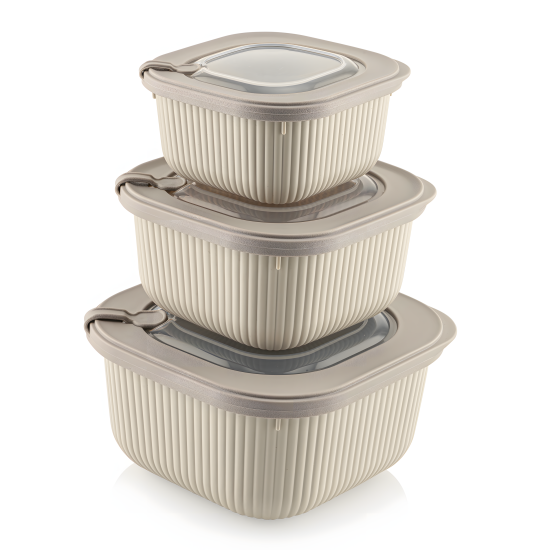 Food Storage Containers Set 3 Pcs